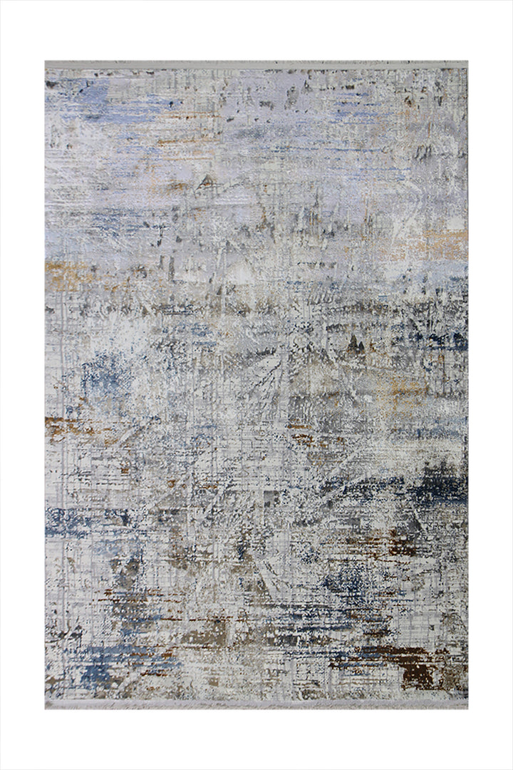 Turkish Modern Alpine Rug - 4.9 x 7.4 Ft - Gray - Superior Comfort, Modern Style Accent Rugs