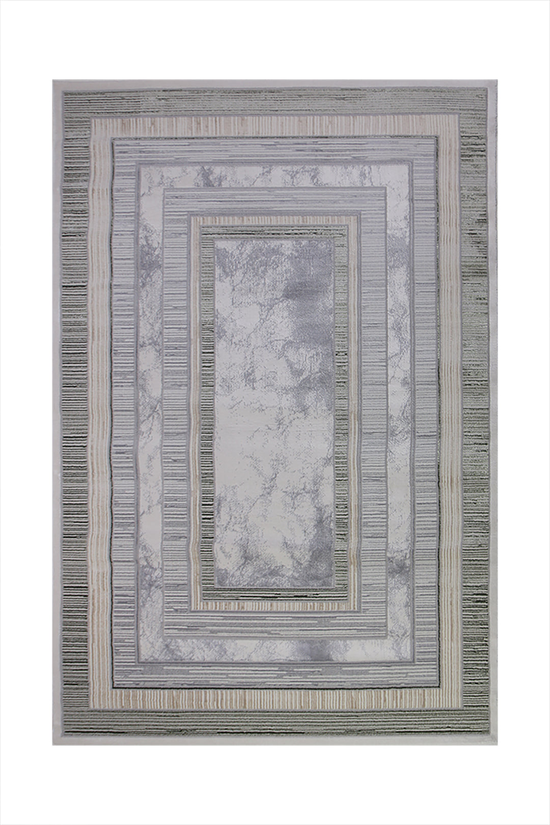 Turkish Modern Expression Rug - 4.9 x 7.4 FT - Superior Comfort, Modern Style Accent Rugs