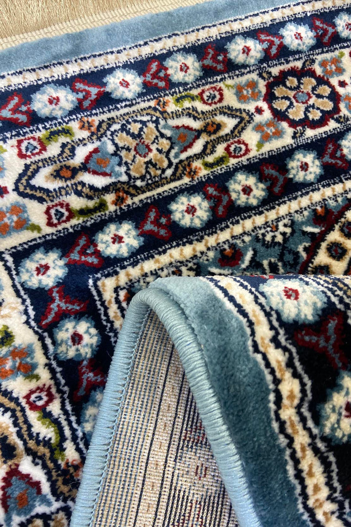 Garnet Prayer Mat- Blue-Soft, Durable, and Easy to Clean