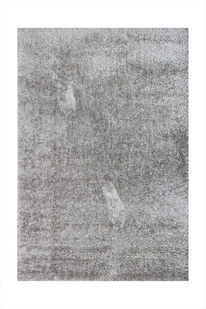 Turkish Shaggy California Rug - 4.9 x 7.4 FT - Gray - Fluffy and Durable Floor Rug