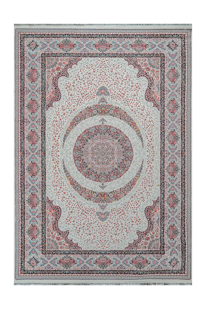 Premium Authentic Persian Rug 1200 Reeds - Cream