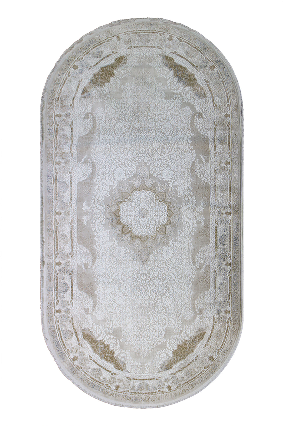 Turkish Modern Festival WD Oval Rug - 4.9 x 9.8 FT - Luxurious Woven Masterpiece 50% Off!