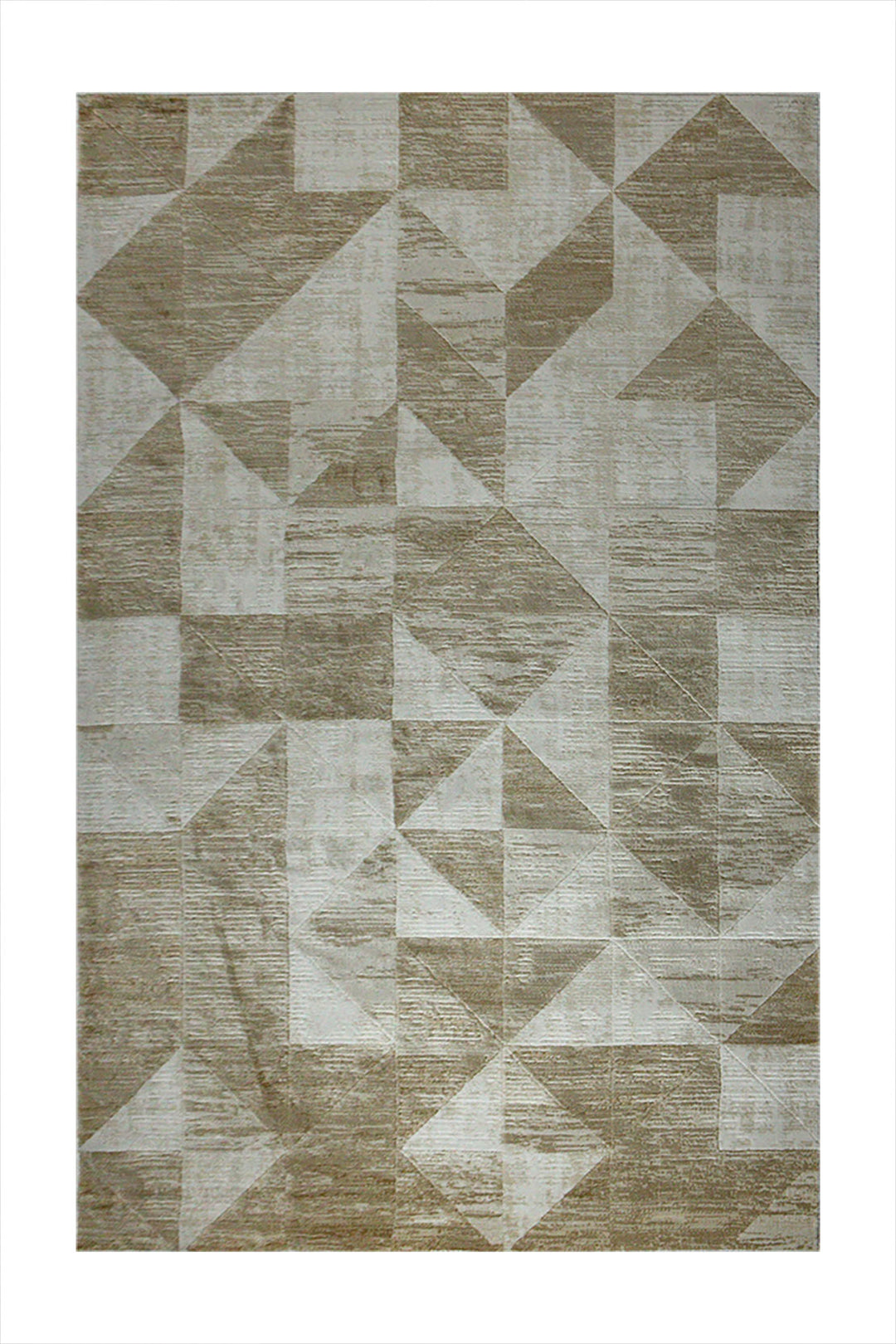 Turkish Modern Festival 1 - 5.2 x 7.5 FT - Cream - Sleek and Minimalist for Chic Interiors