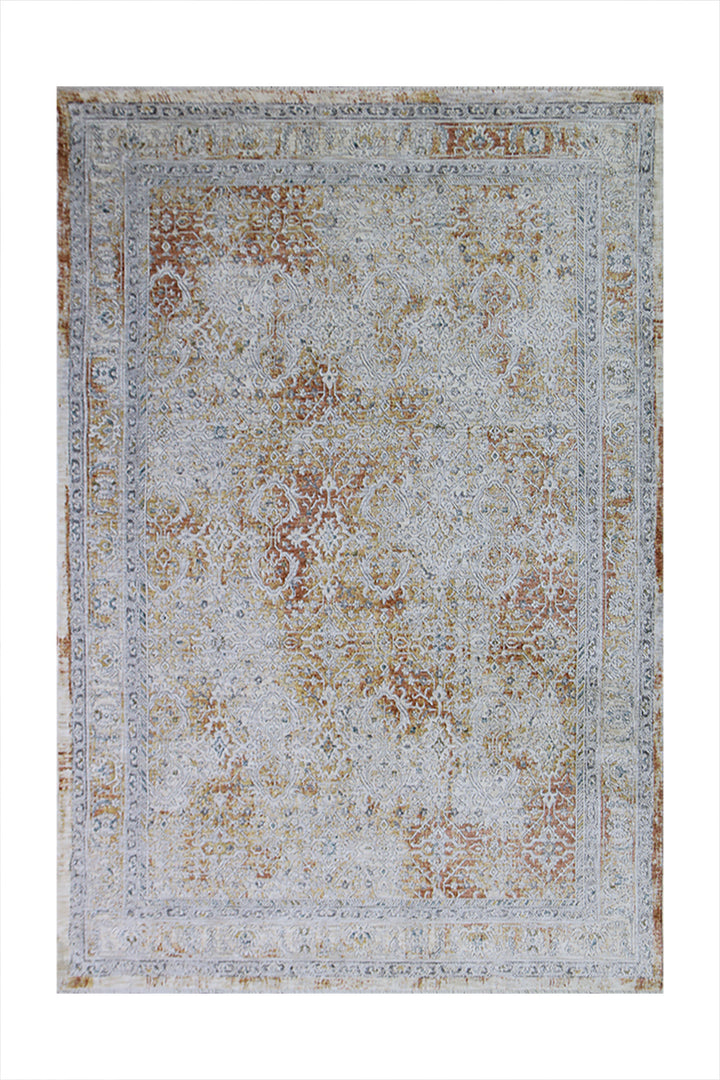 Turkish Modern Festival Plus Rug - 5.2 x 7.5 Ft - Cream - Superior Comfort, Modern Style Accent Rugs