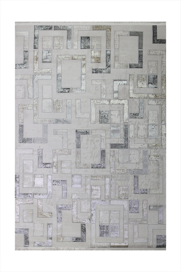 Turkish Modern Festival-1 Rug - 5.2 x 7.5 FT - Superior Comfort, Modern Style Accent Rugs