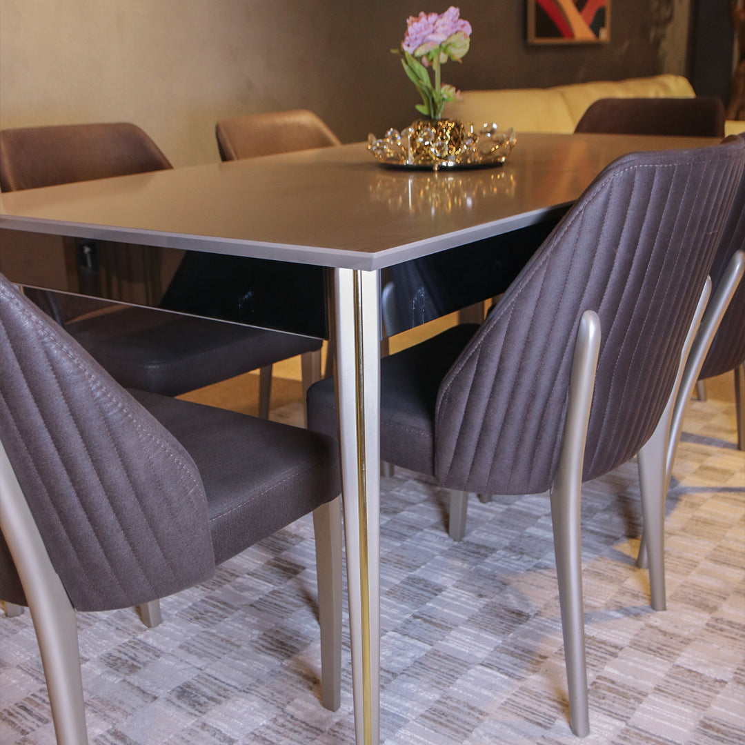 Turkish <strong>PERA</strong> Dining Table (Dining Table + 6 chairs)