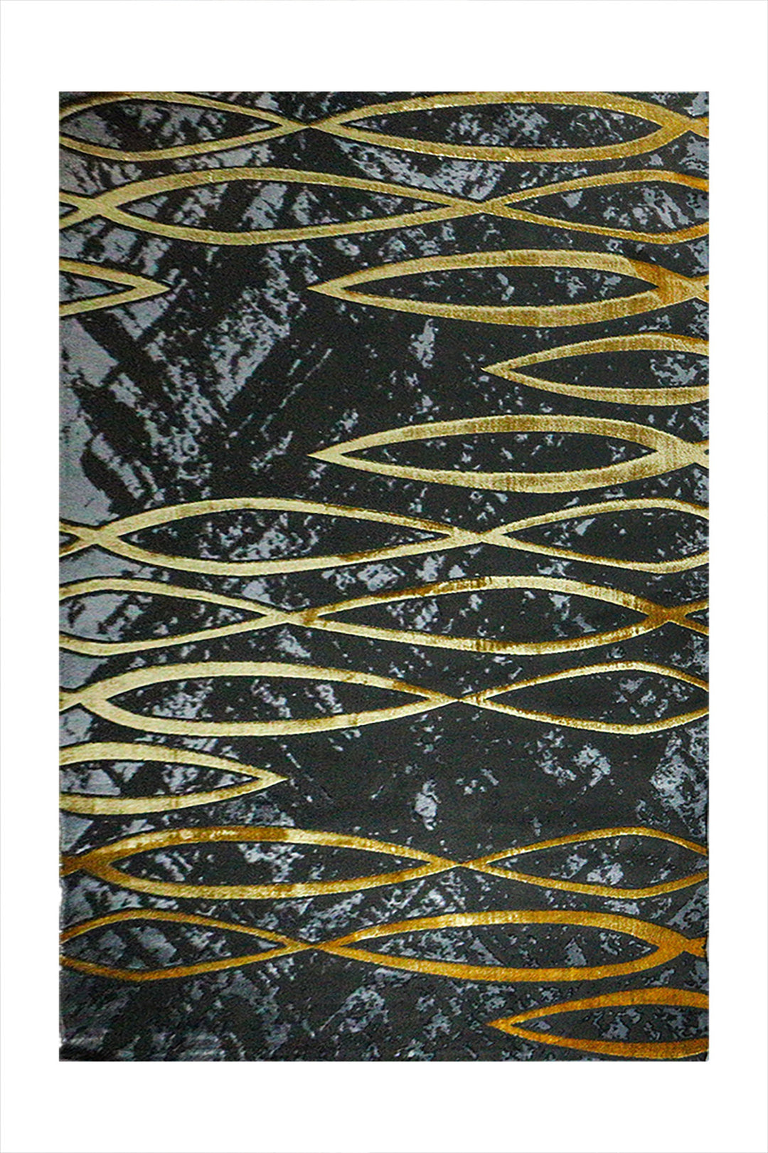 Turkish Shadows  Rug - 6.5 x 9.5 FT - Modern Abstract Design with Premium Features
