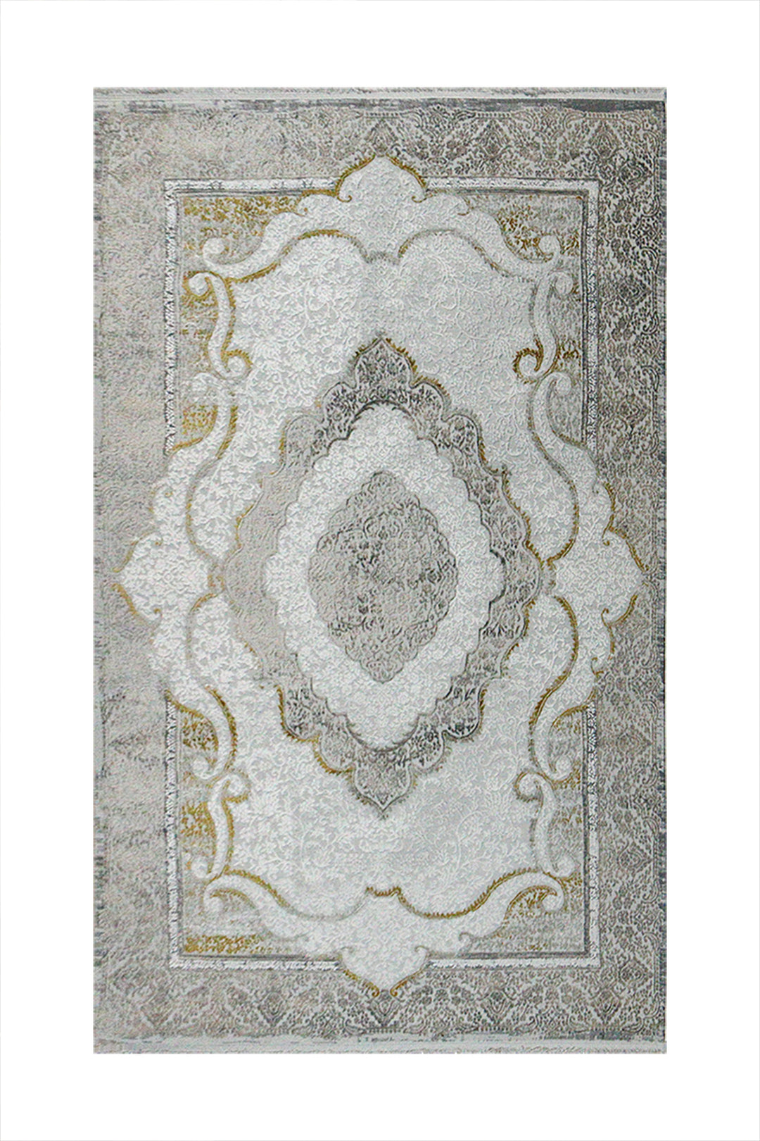 Turkish Modern  Festival 1 Rug - Gray - 4.9 x 7.2 FT - Superior Comfort, Modern Style Accent Rugs