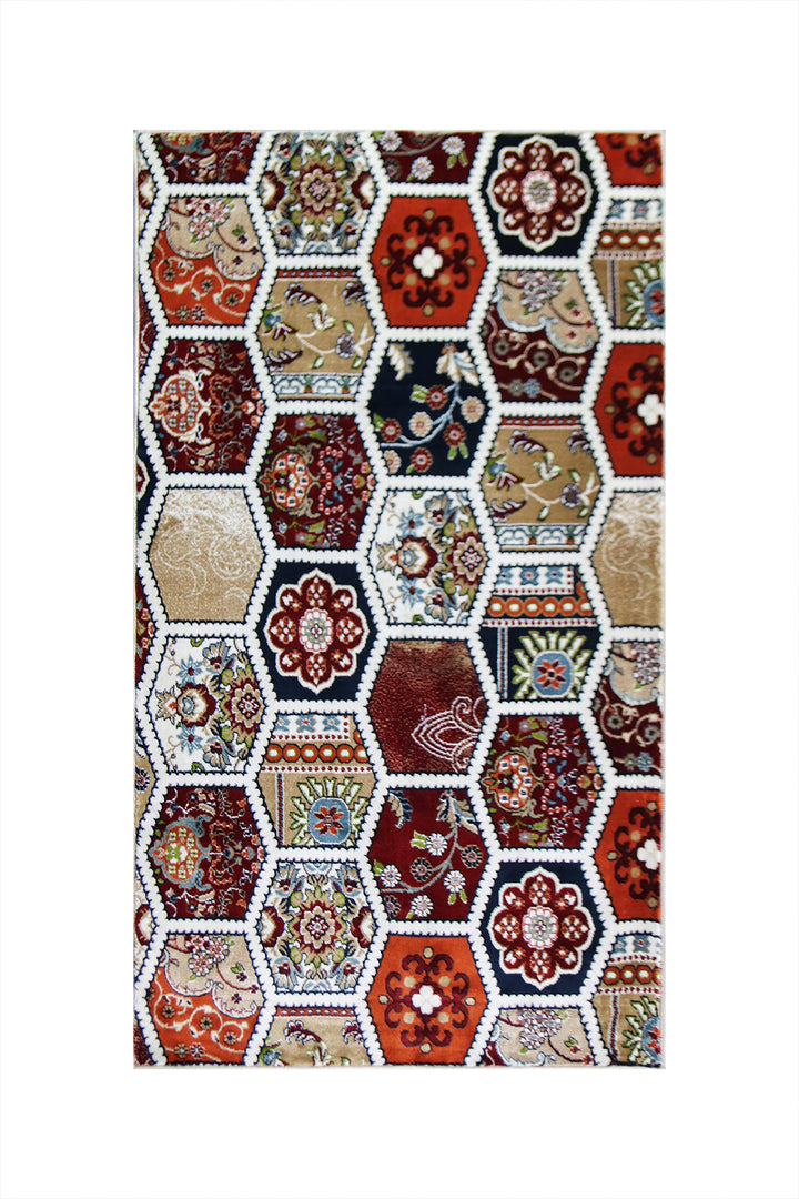 Crystal Rug - 3.25 x 5.5 FT - Soft, Durable, and Easy to Clean