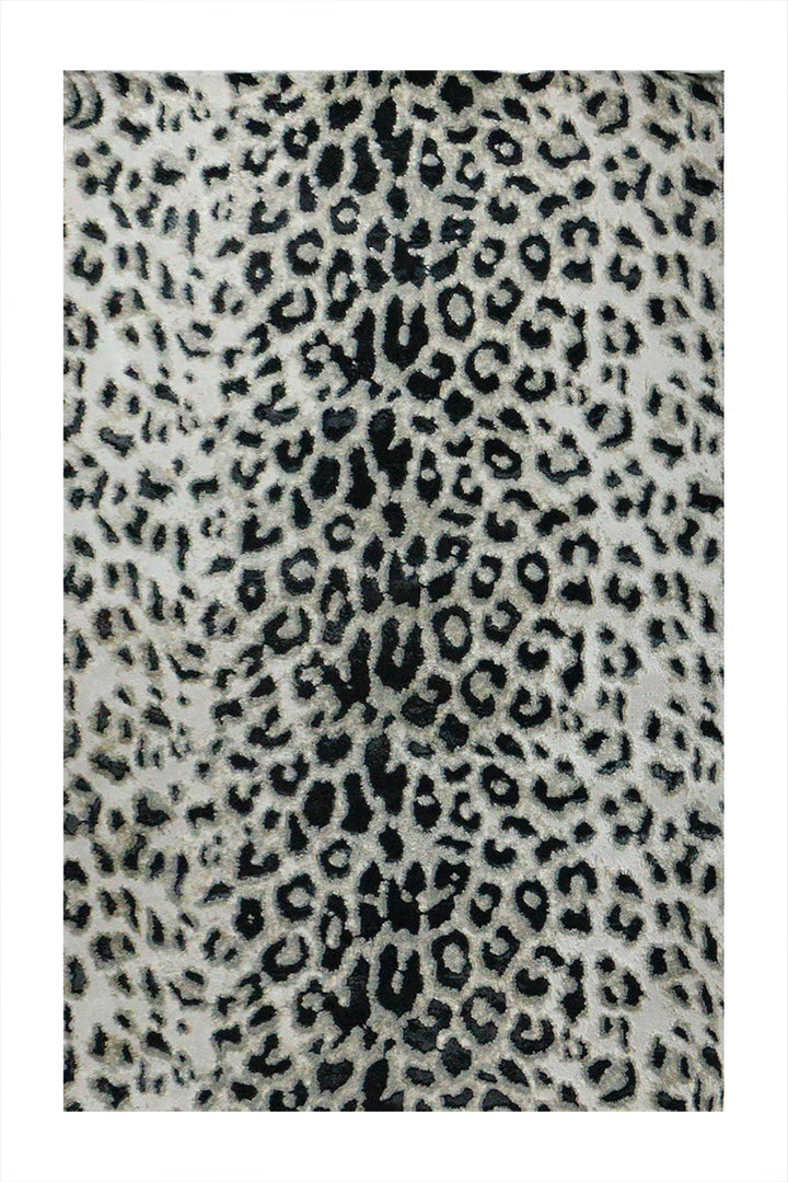 Turkish Modern Festival 1 Rug - 5.2 x 7.5 FT - Gray - Sleek and Minimalist for Chic Interiors