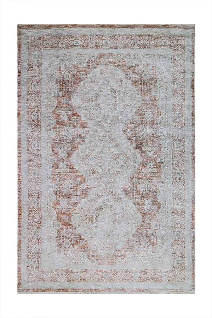 Turkish Modern Festival Plus Rug - 5.2 x 7.5 Ft - Brown - Superior Comfort, Modern Style Accent Rugs