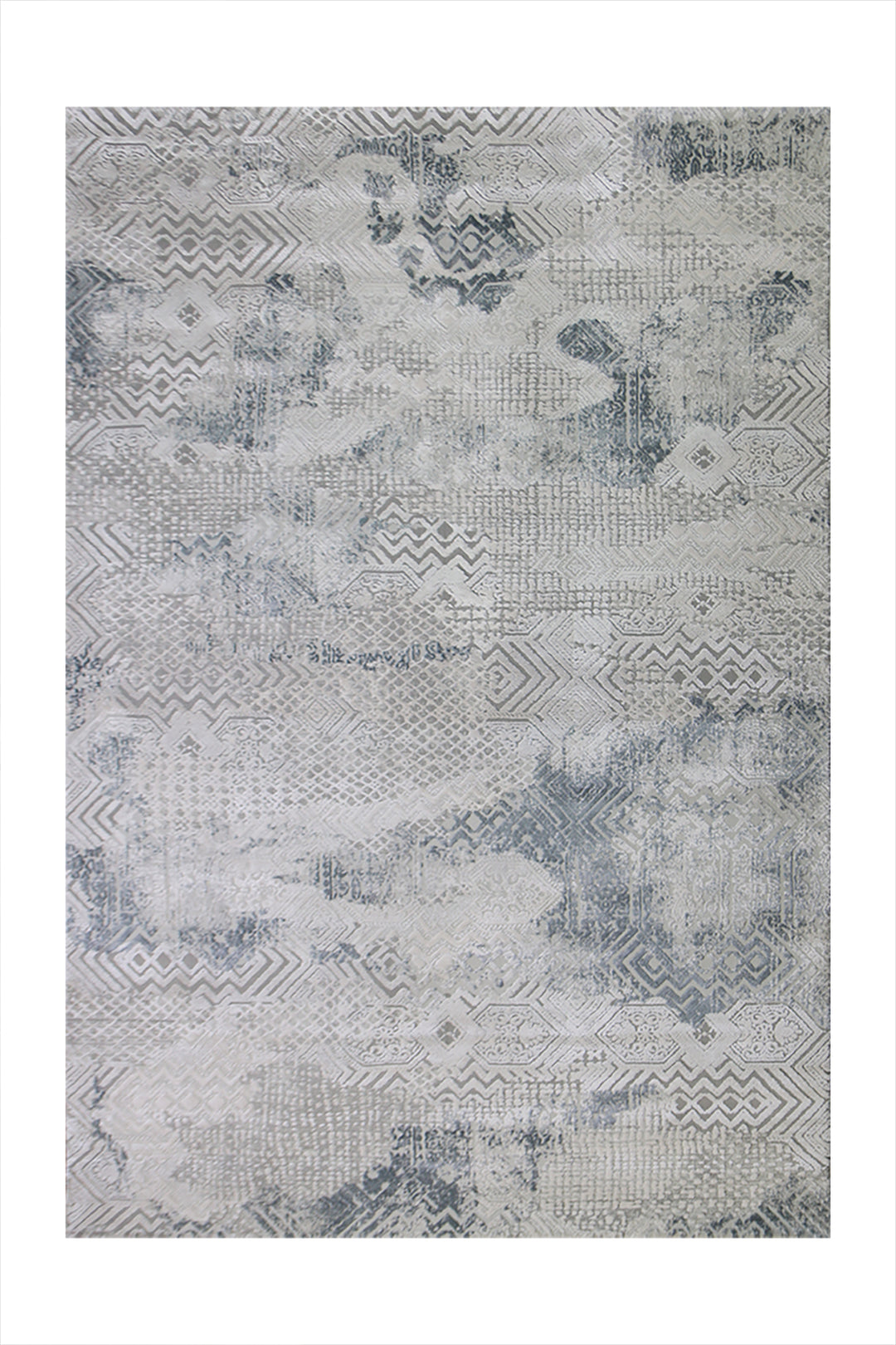 Turkish Modern Festival 1 Rug - 5.2 x 7.5 Ft - Gray - Superior Comfort, Modern Style Accent Rugs