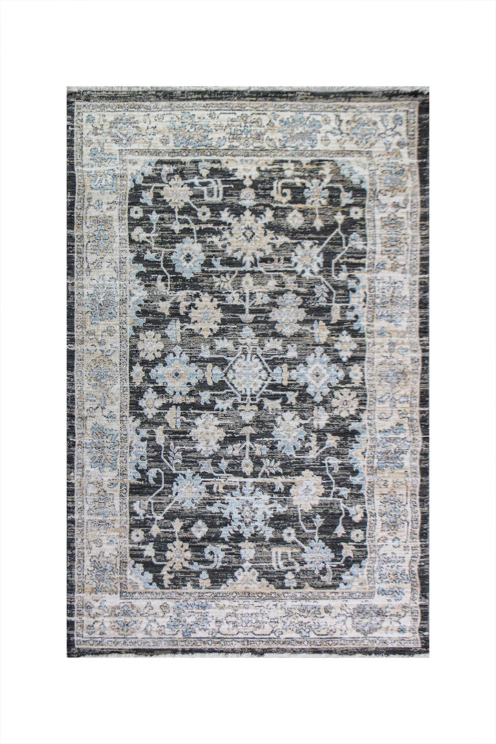 Premium Quality Turkish Antia Rug - 4.9 x 7.1 FT - Resilient Construction for Long-Lasting Use
