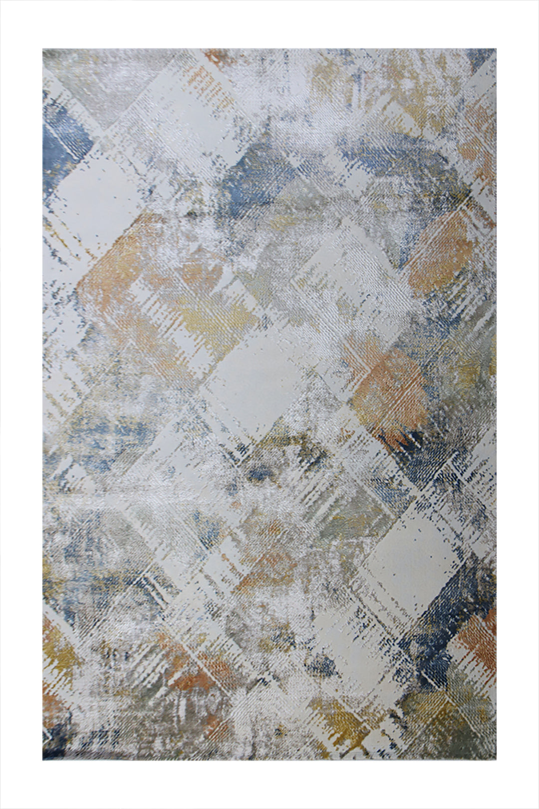 Turkish Modern Festival-1 Rug - 5.2 x 7.5 FT - Superior Comfort, Modern Style Accent Rugs