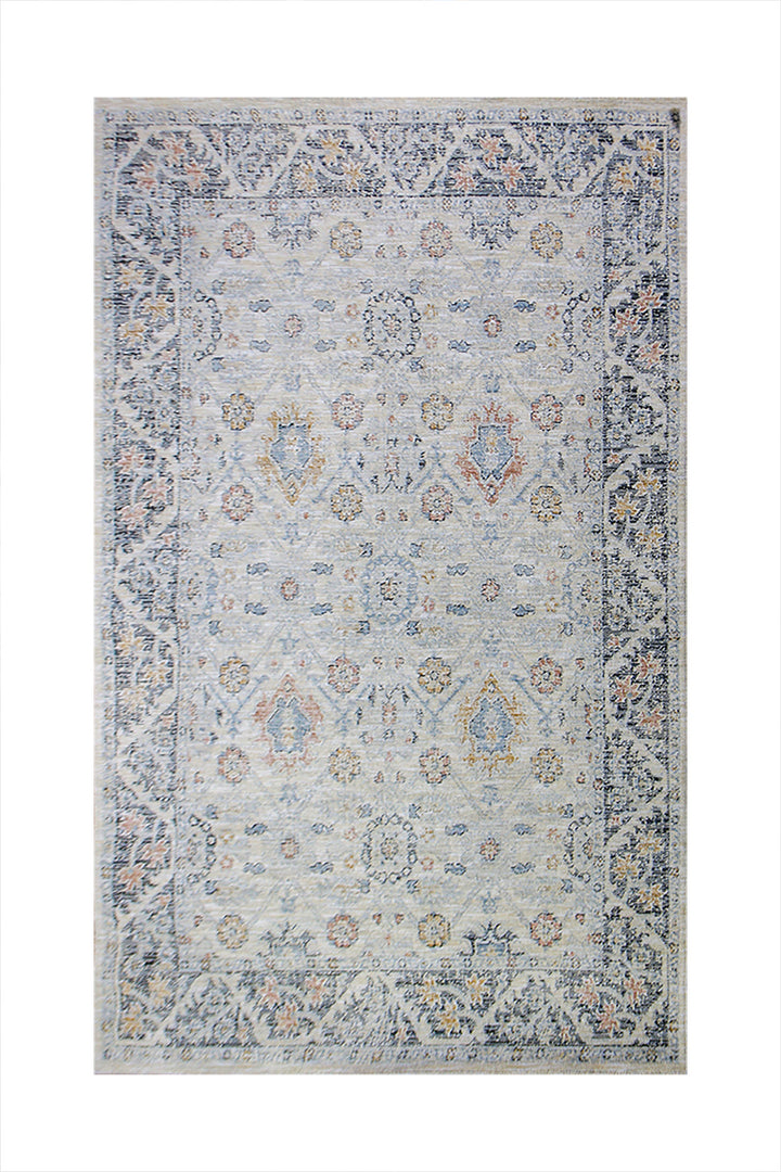 Turkish Modern Festival Vintage Rug - 4.9 x 7.4 FT - Superior Comfort, Modern Style Accent Rugs