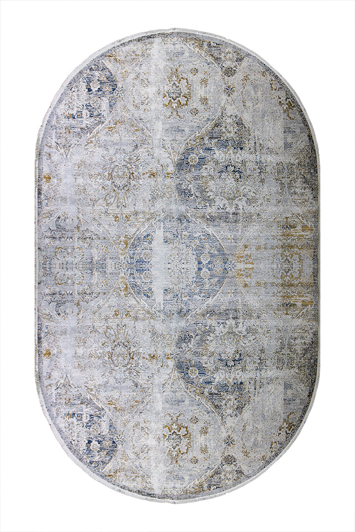 Turkish Modern Festival WD Oval Rug - 9.2 x 15.7 FT - Luxurious Woven Masterpiece 50% Off!