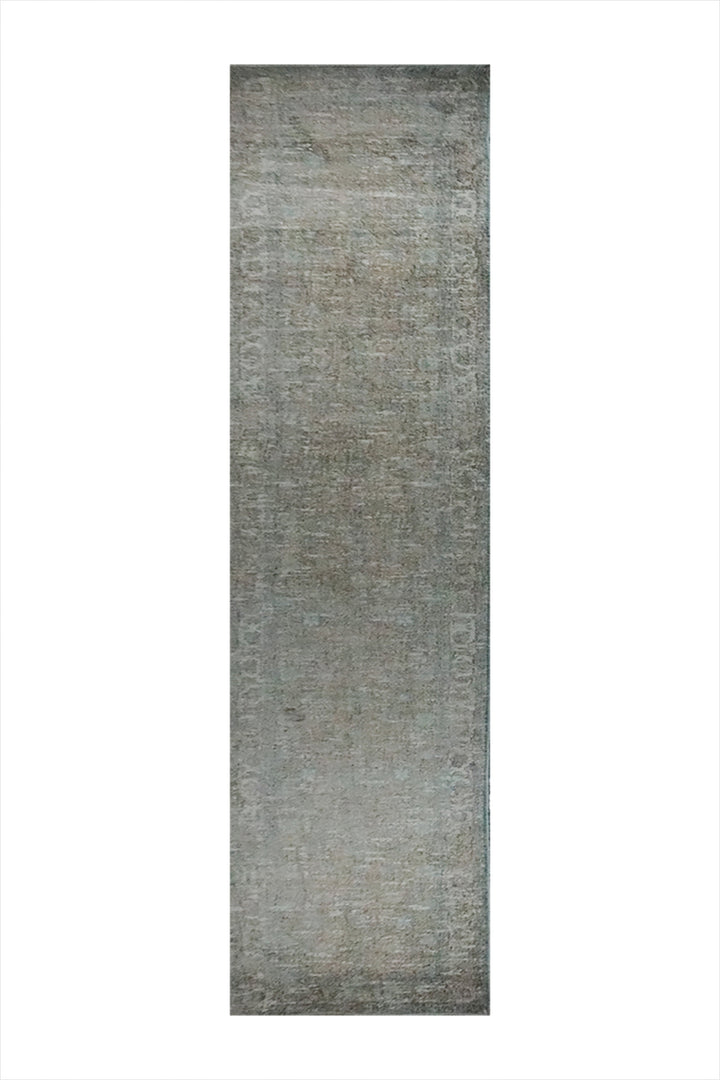 Turkish Modern Festival Plus Rug - 2.6 x 13. FT - Gray and Brown - Superior Comfort, Modern Style Accent Rugs