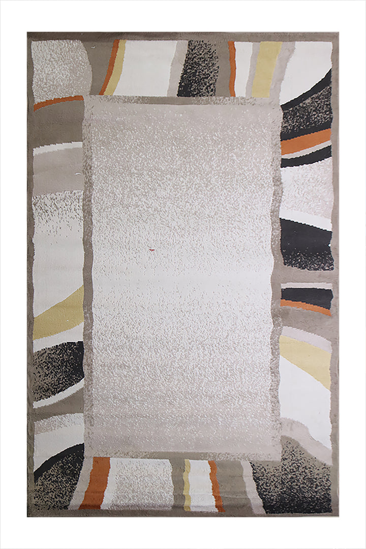Turkish Modern Festival WD Rug - 5.2 x 7.4 FT - Brown - Luxurious Woven Masterpiece 50% Off!