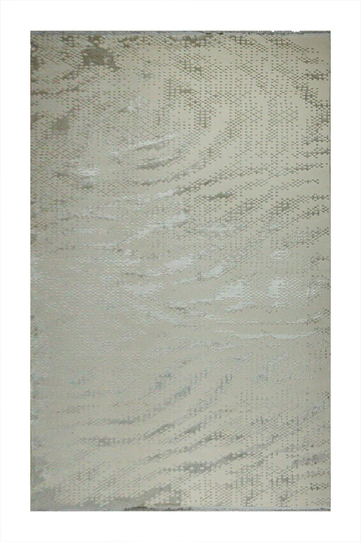 Turkish Anatolia Rug - 6.5 x 9.5 FT - Cream - Sleek and Minimalist for Chic Interiors