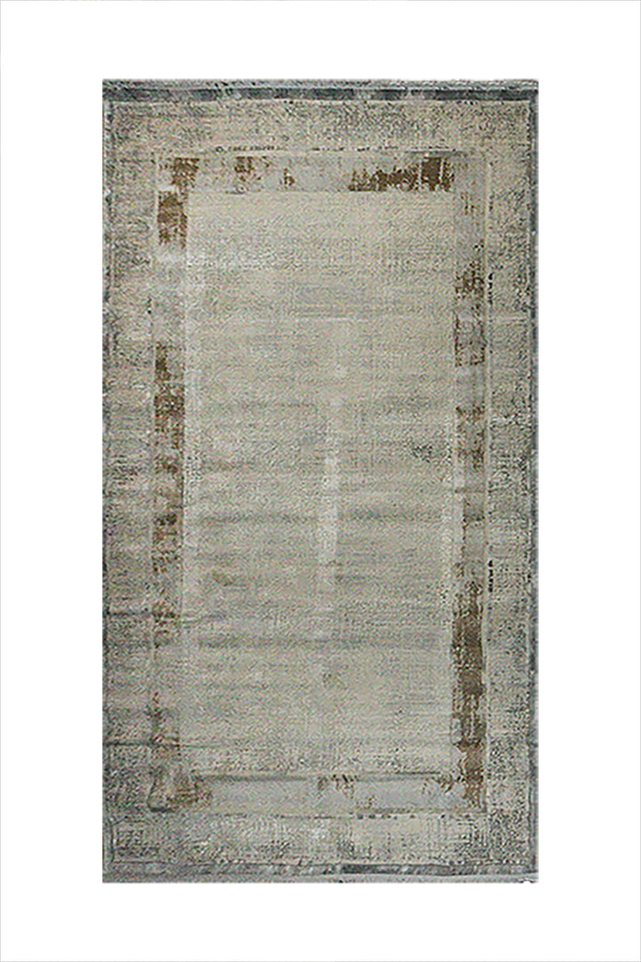 Turkish Modern Sunrise Rug - Gray - 6.5 X 9.5 Ft- Resilient Construction For Long-Lasting Use