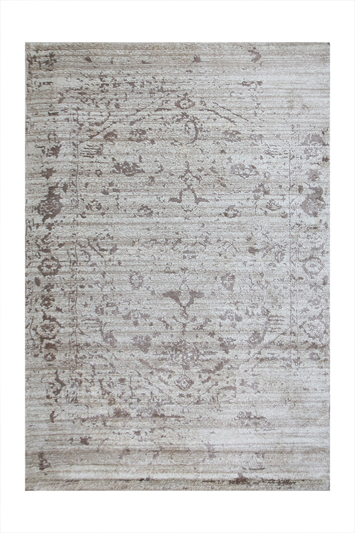 Turkish Modern Festival WD Rug - 5.2 x 7.5 FT - Cream - Luxurious Woven Masterpiece 50% Off!