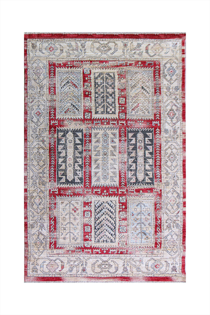 Premium Quality Turkish Antia Rug - 4.9 x 7.1 FT - Resilient Construction for Long-Lasting Use