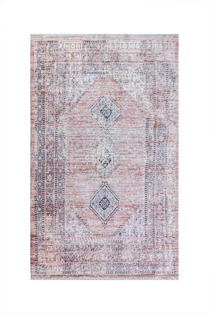 Premium Quality Turkish Antia Rug - 4.9 x 7.1 FT - Resilient Construction for Long-Lasting Use