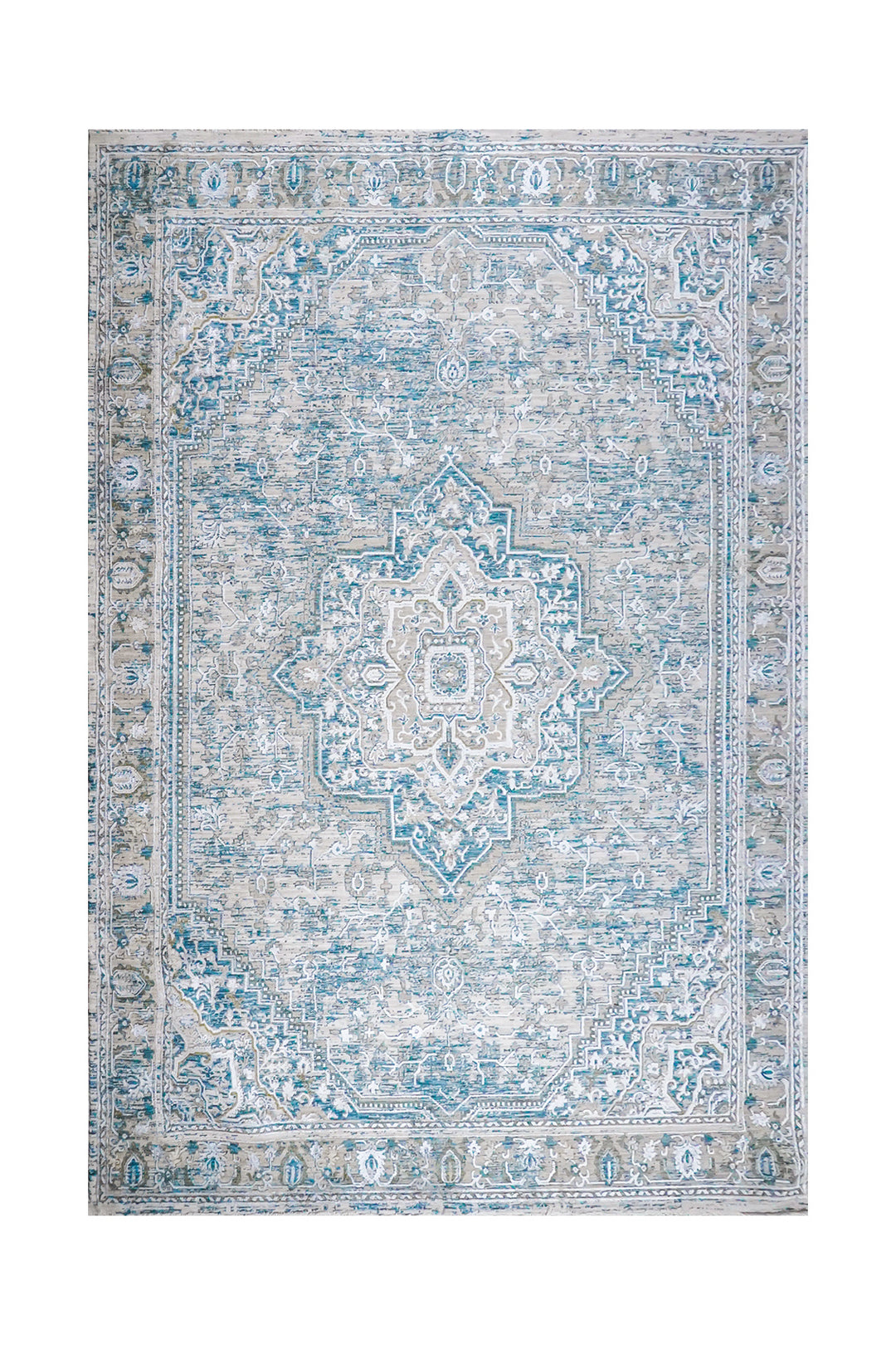 Turkish Modern <strong>Festival</strong> Plus Rug - Blue