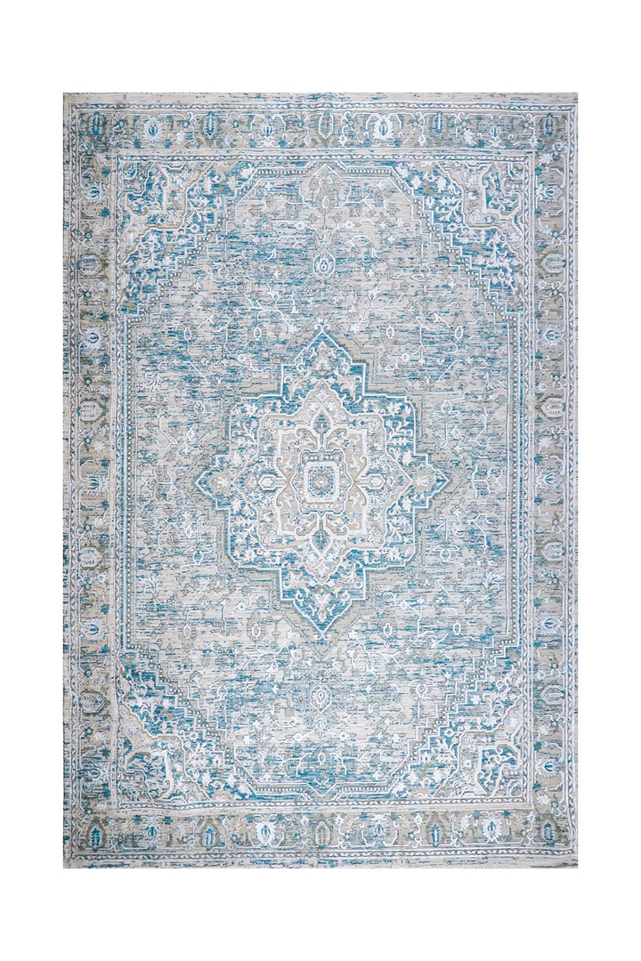Turkish Modern <strong>Festival</strong> Plus Rug - Blue