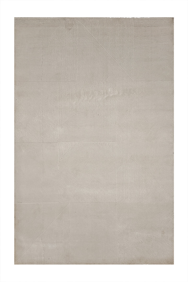 Turkish Modern - Festival-Wd Rug  - 5.2 X 7.5 Ft  - Cream -  Superior Comfort, Modern Style Accent Rug