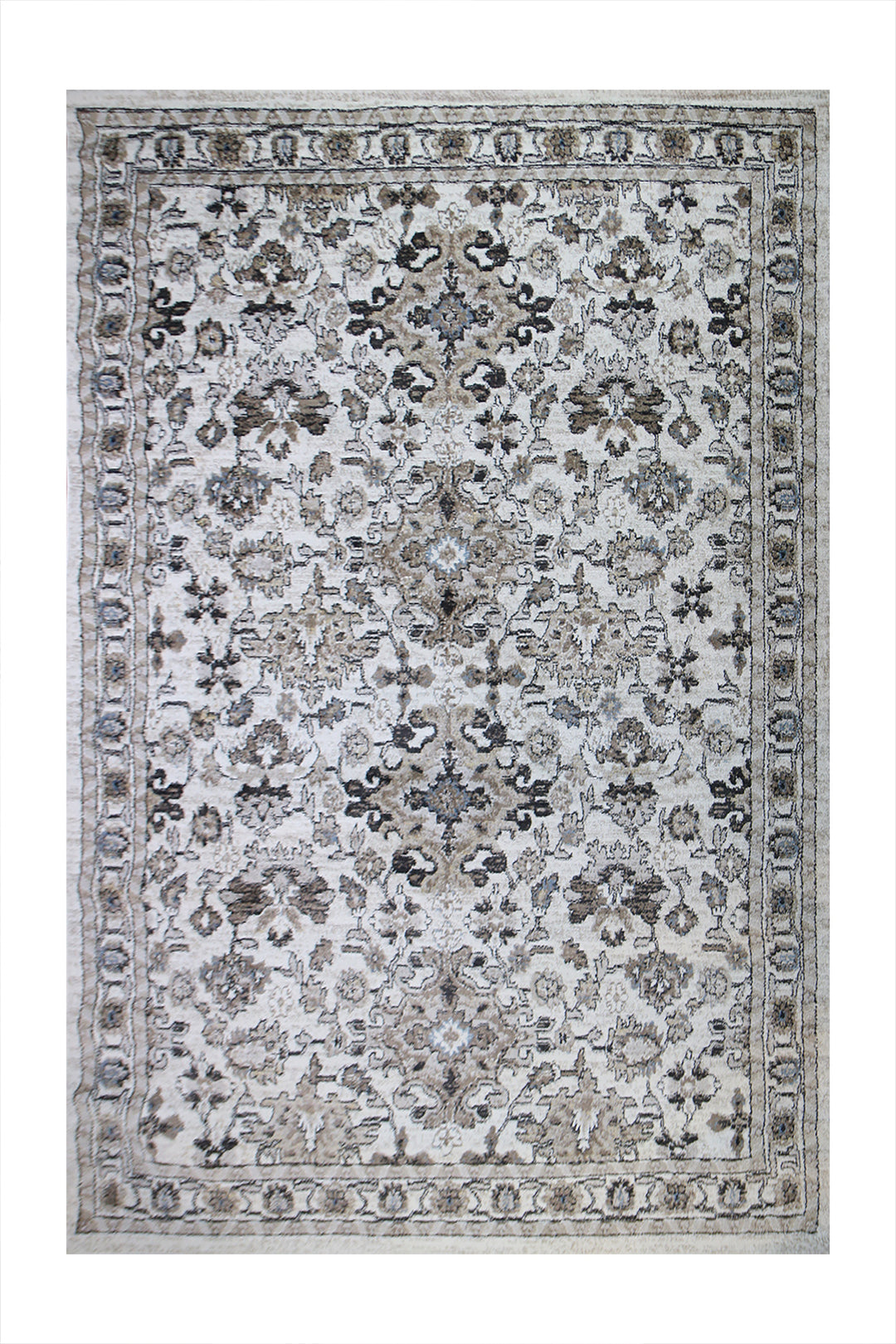 Turkish Modern  Festival Wd Rug  - 7.8 x 10 FT - Beige -  Luxurious Woven Masterpiece 50% Off!