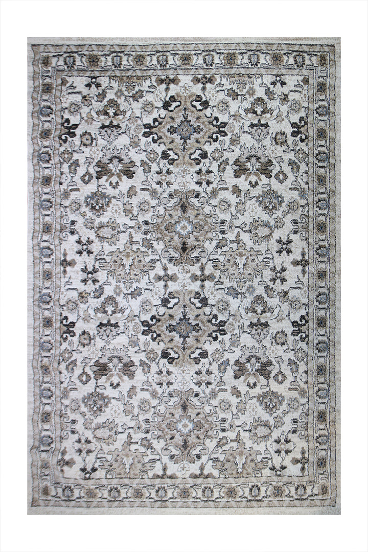 Turkish Modern  Festival Wd Rug  - 7.8 x 10 FT - Beige -  Luxurious Woven Masterpiece 50% Off!