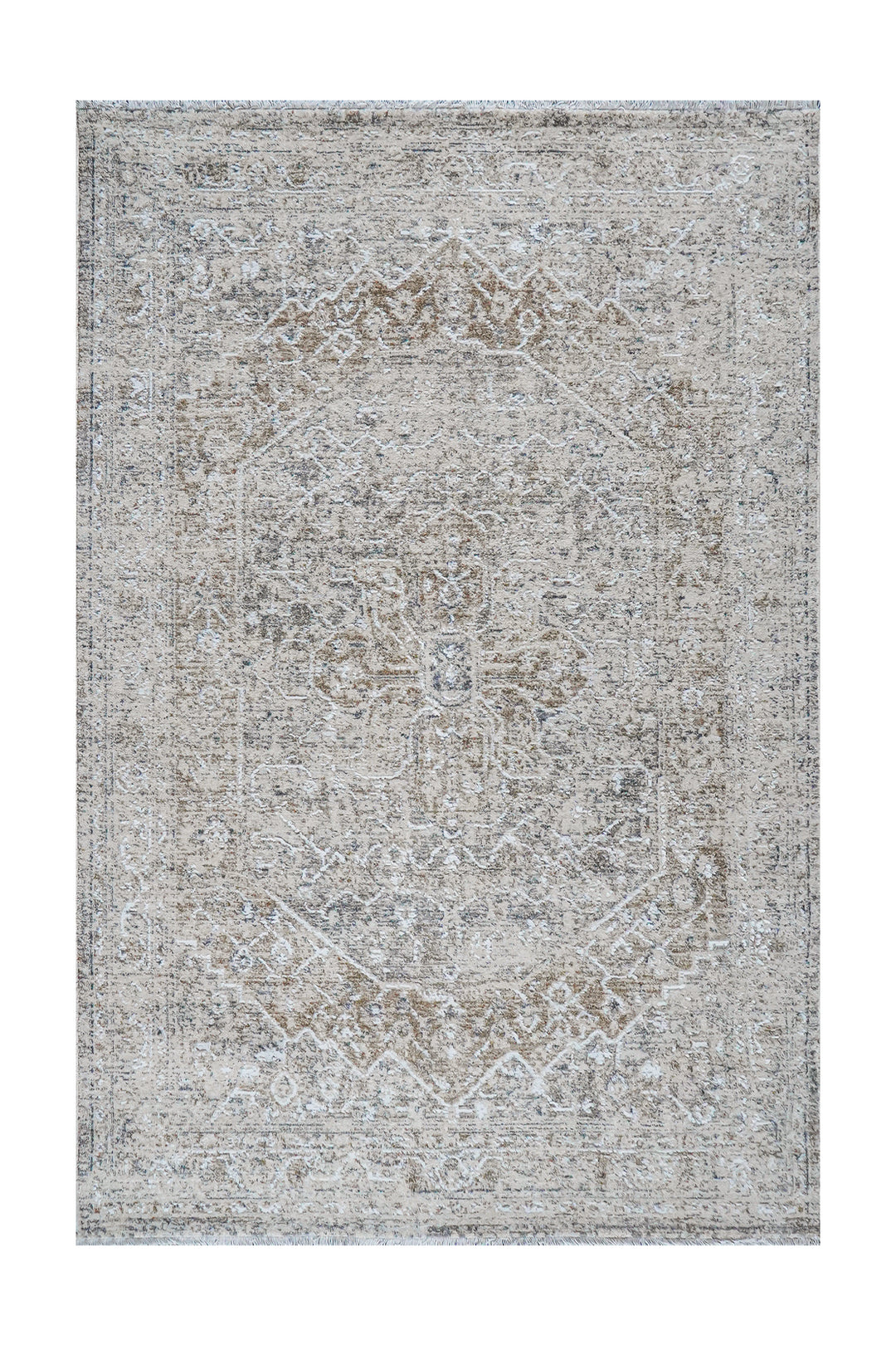 Turkish Modern <strong>Woolly</strong> - 1 Rug - Beige