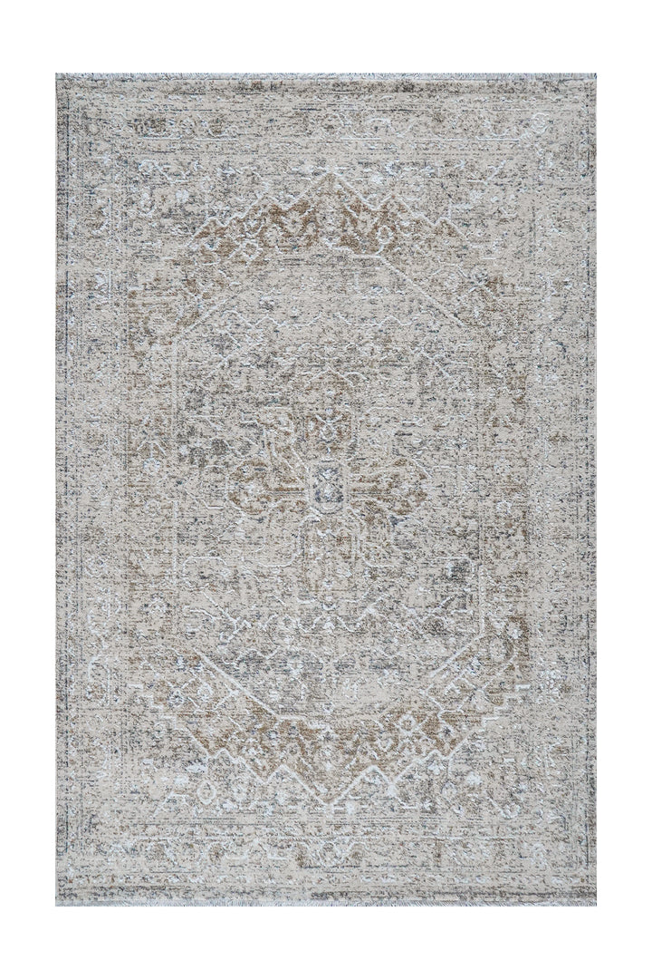 Turkish Modern <strong>Woolly</strong> - 1 Rug - Beige