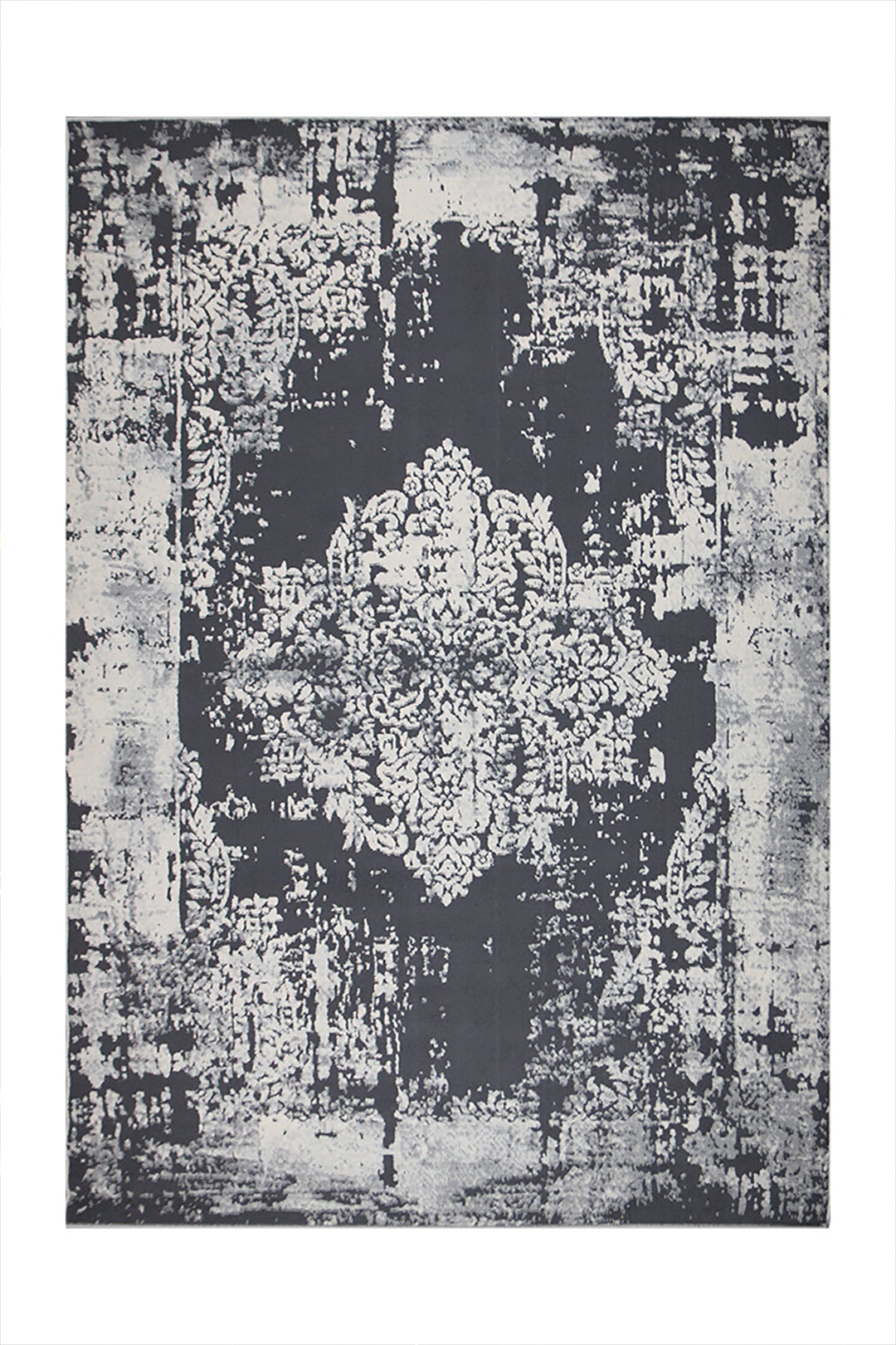 Turkish Modern Festival WD Rug - 5.2 x 7.5 FT - Gray - Luxurious Woven Masterpiece 50% Off!