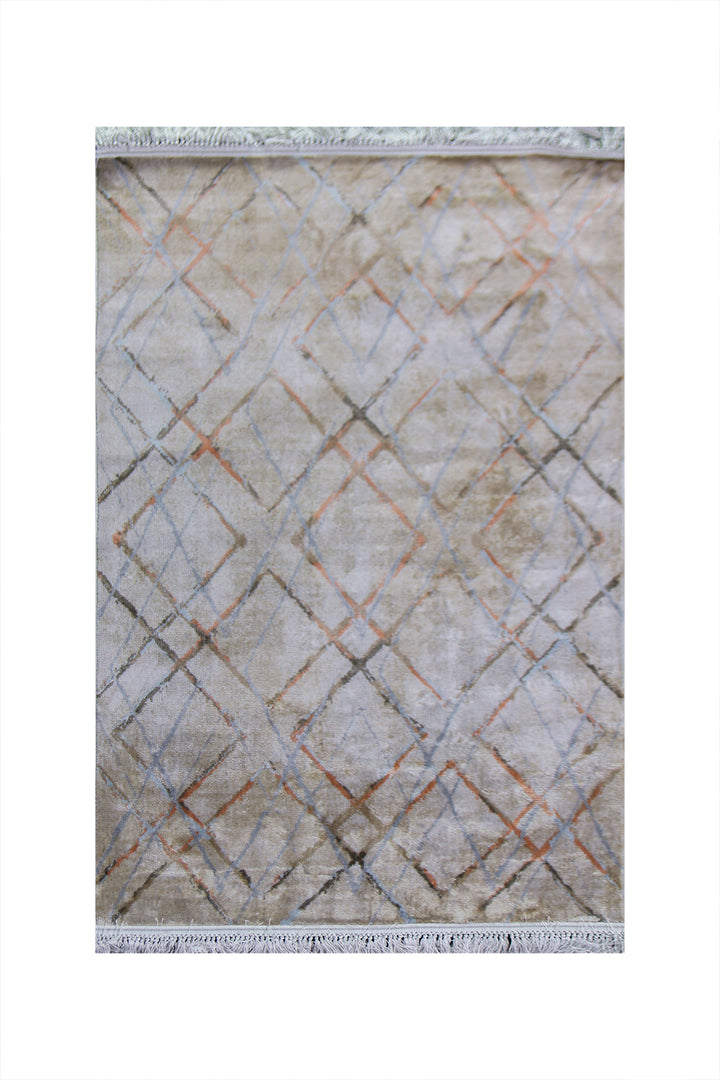 Turkish Modern Festival WD Rug - 3.9 x 5.6 FT - Luxurious Woven Masterpiece 50% Off!