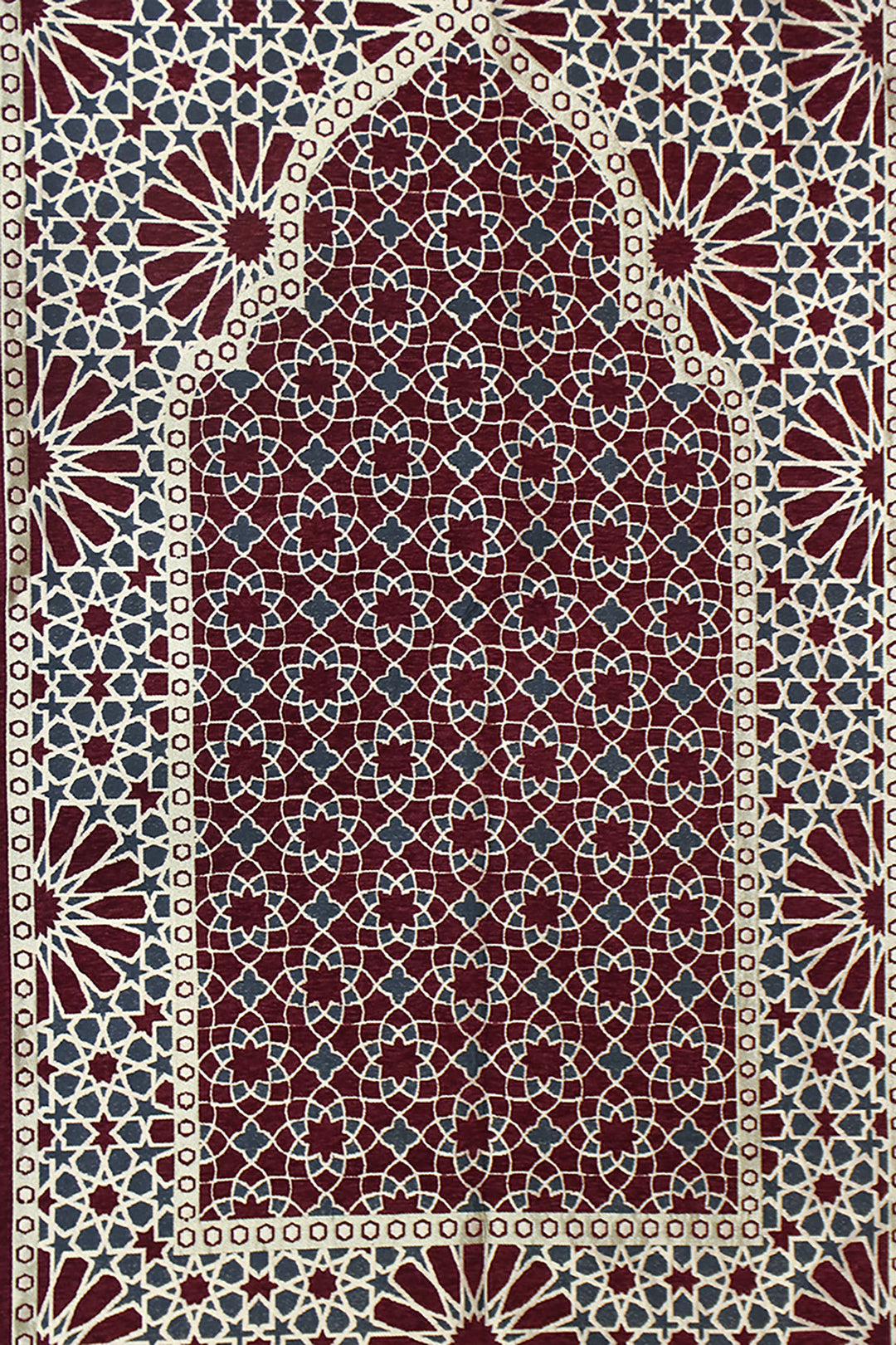 Ultra Janamaz - Foldable Travel Prayer Mat - Maroon