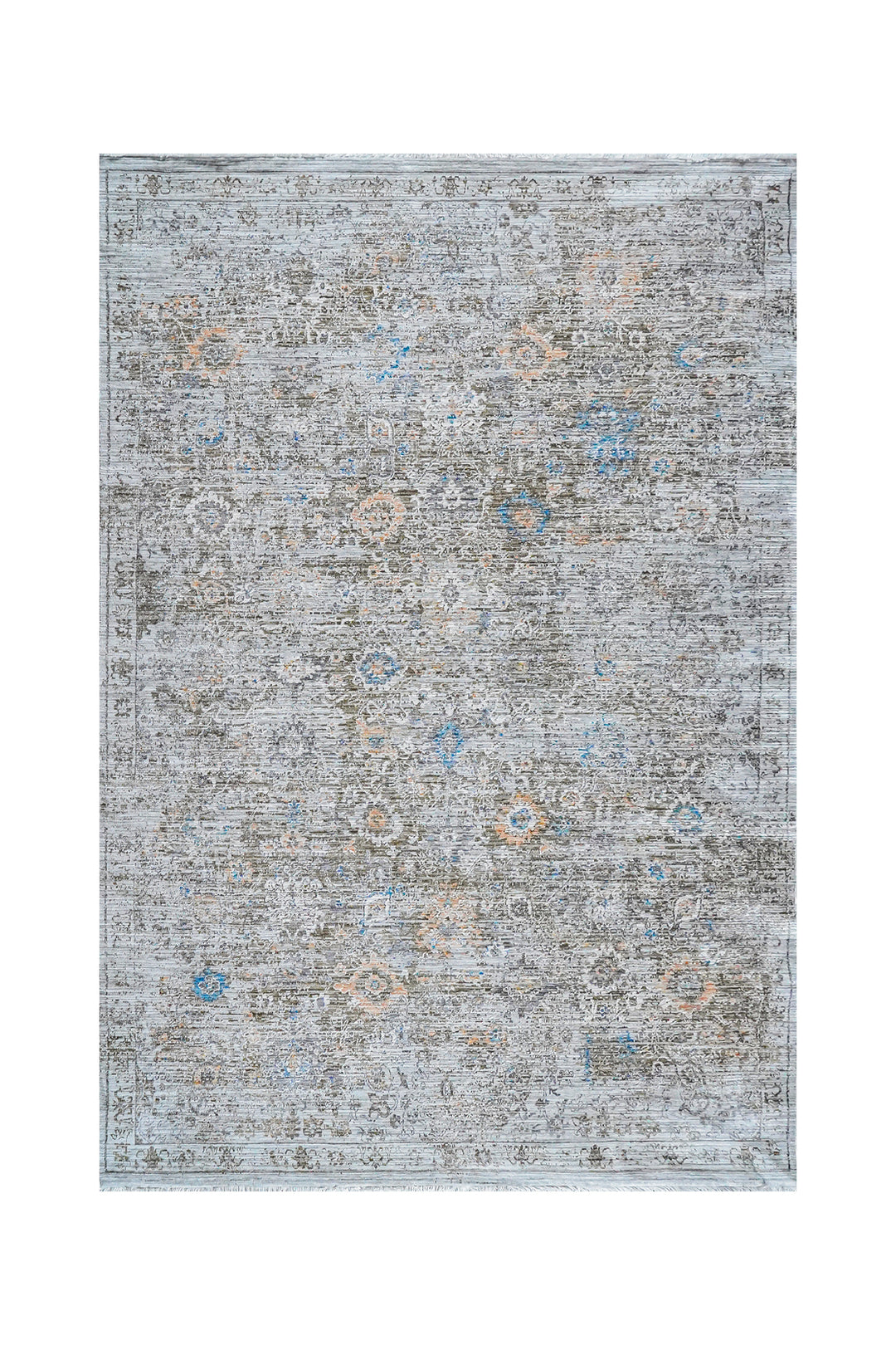 Turkish Modern <strong>Pena</strong> - 1 Rug - Green