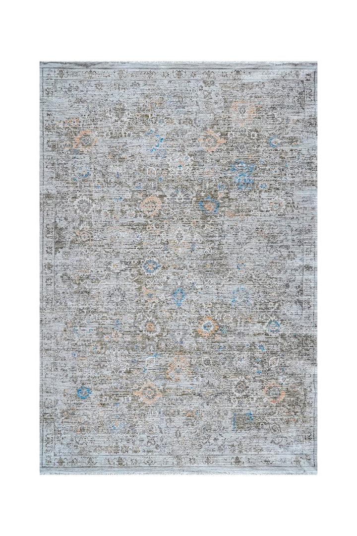 Turkish Modern <strong>Pena</strong> - 1 Rug - Green