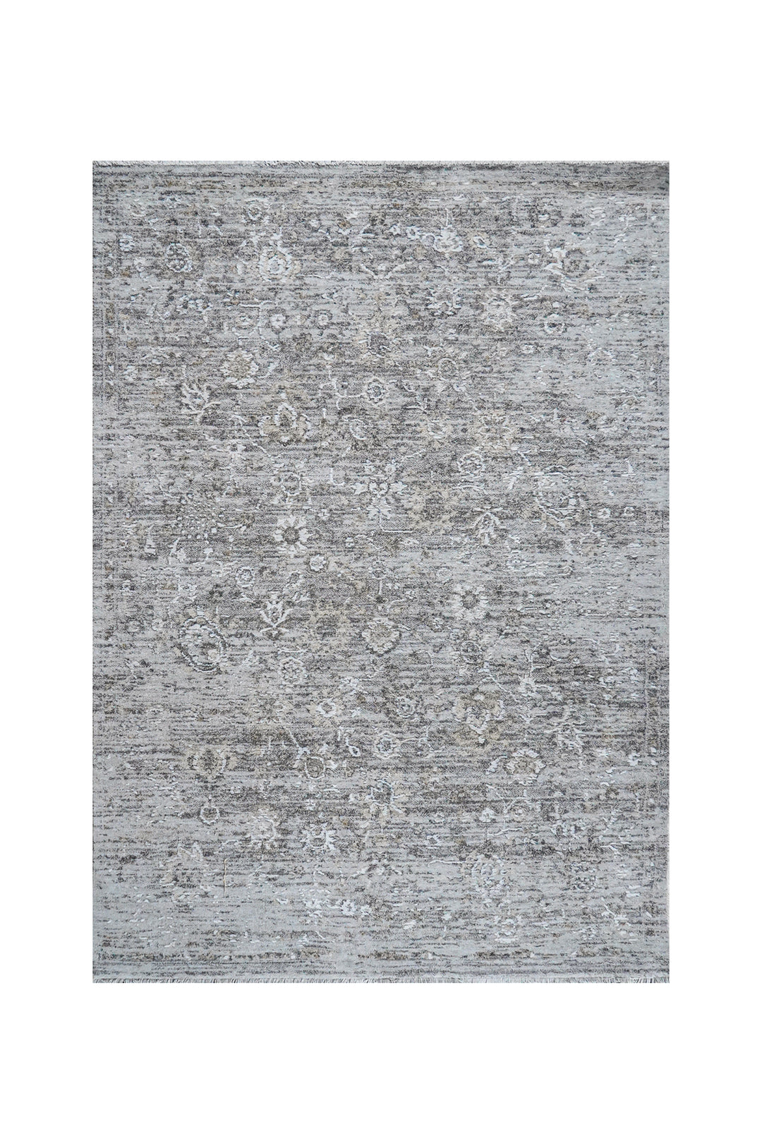 Turkish Modern <strong>Woolly</strong> - 1 Rug - Gray