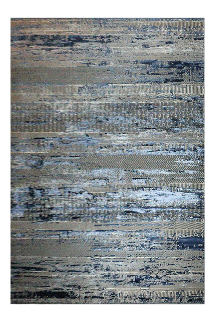Turkish Matrix Rug - 8.2 x 11. FT - Contemporary Abstract Elegance with Premium Quality
