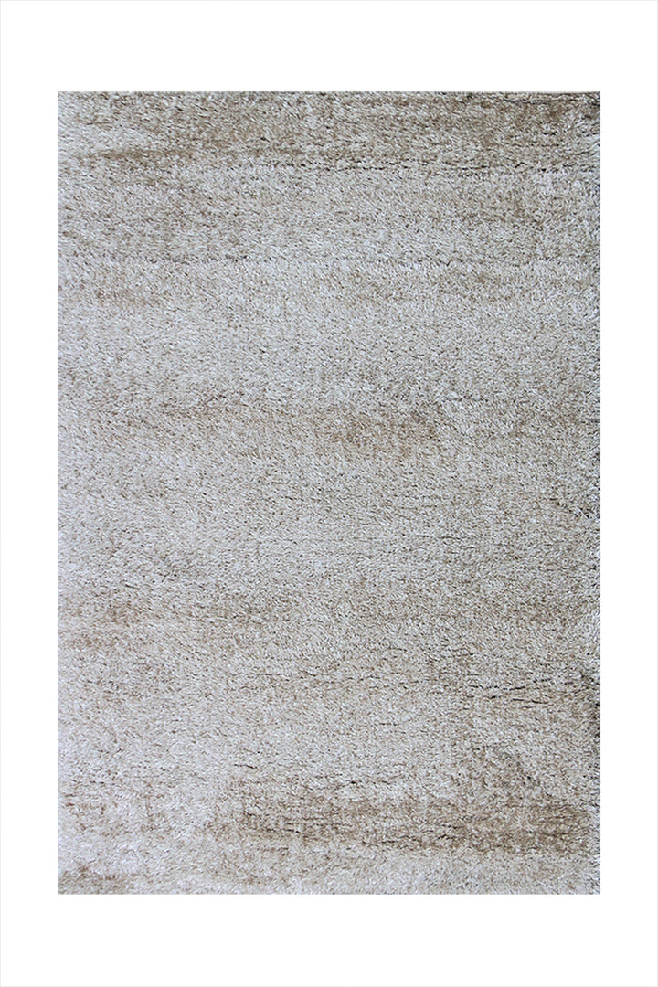 Turkish Shaggy California Rug - 3.3 x 4.9 FT - Beige - Fluffy and Durable Floor Rug