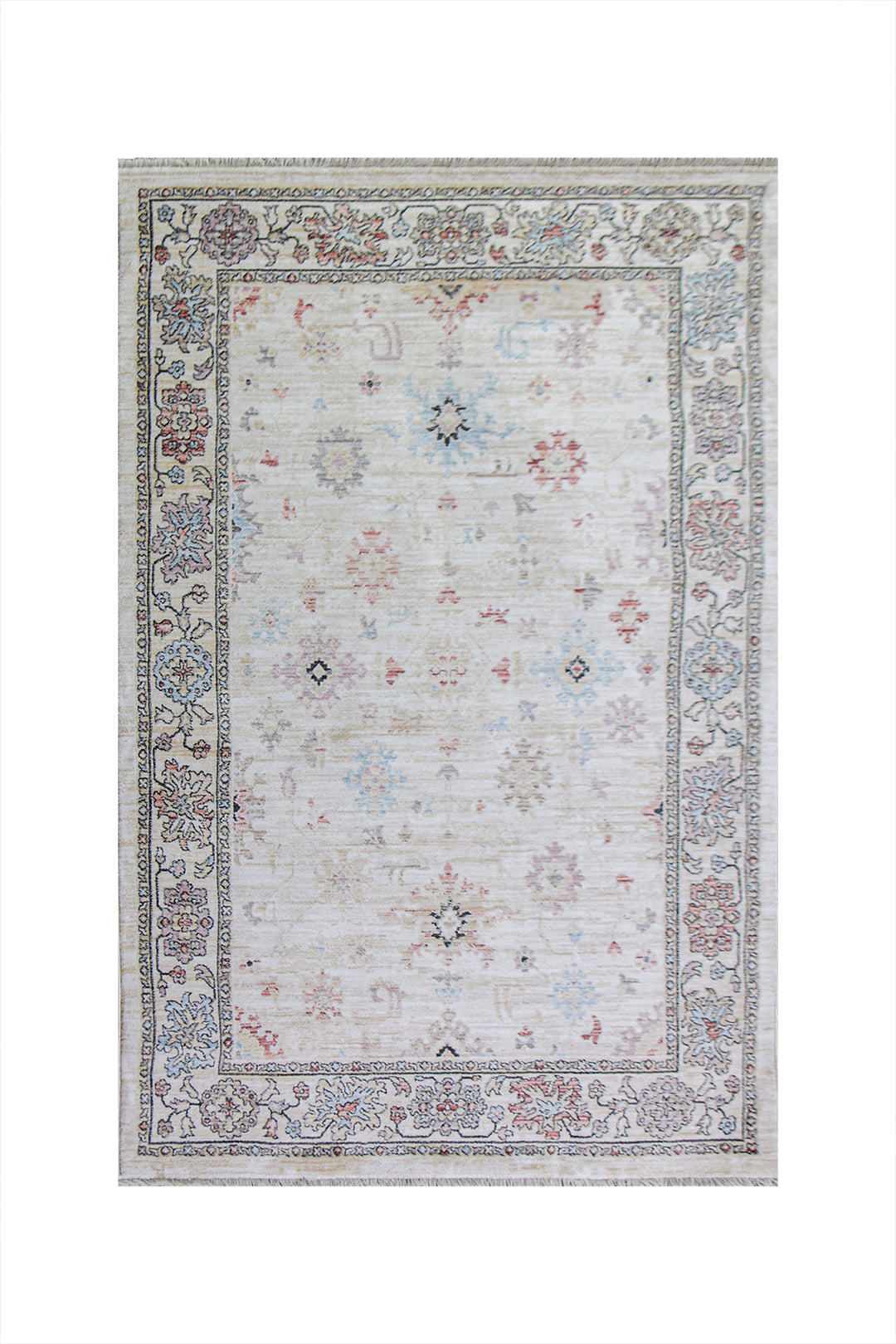 Premium Quality Turkish Antia Rug - 4.9 x 7.1 FT - Resilient Construction for Long-Lasting Use