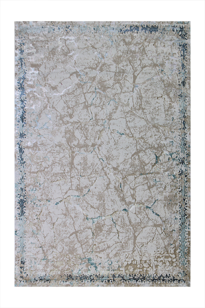 Turkish Modern Festival 1 Rug - 5.2 x 7.5 Ft - Cream - Superior Comfort, Modern Style Accent Rugs