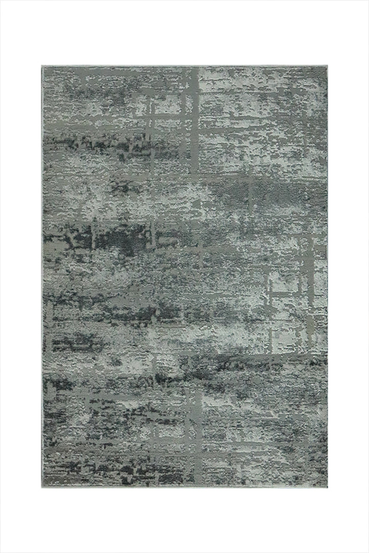 Turkish Modern Festival WD Rug - 2.6 x 3.8 FT - Gray - Sleek and Minimalist for Chic Interiors