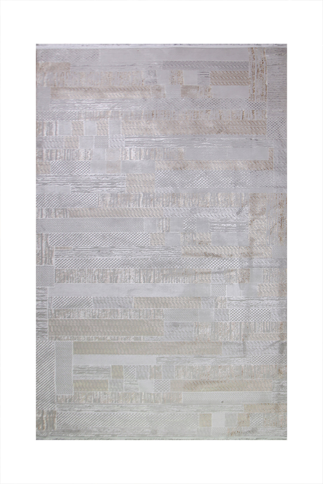 <p>Turkish Modern <strong>Festival Lrg-P Rug</strong>  - Gray - 6.5 x 9.5 FT</p>