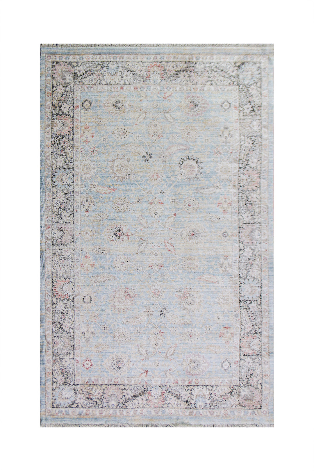 Premium Quality Turkish Antia Rug - 4.9 x 7.1 FT - Resilient Construction for Long-Lasting Use