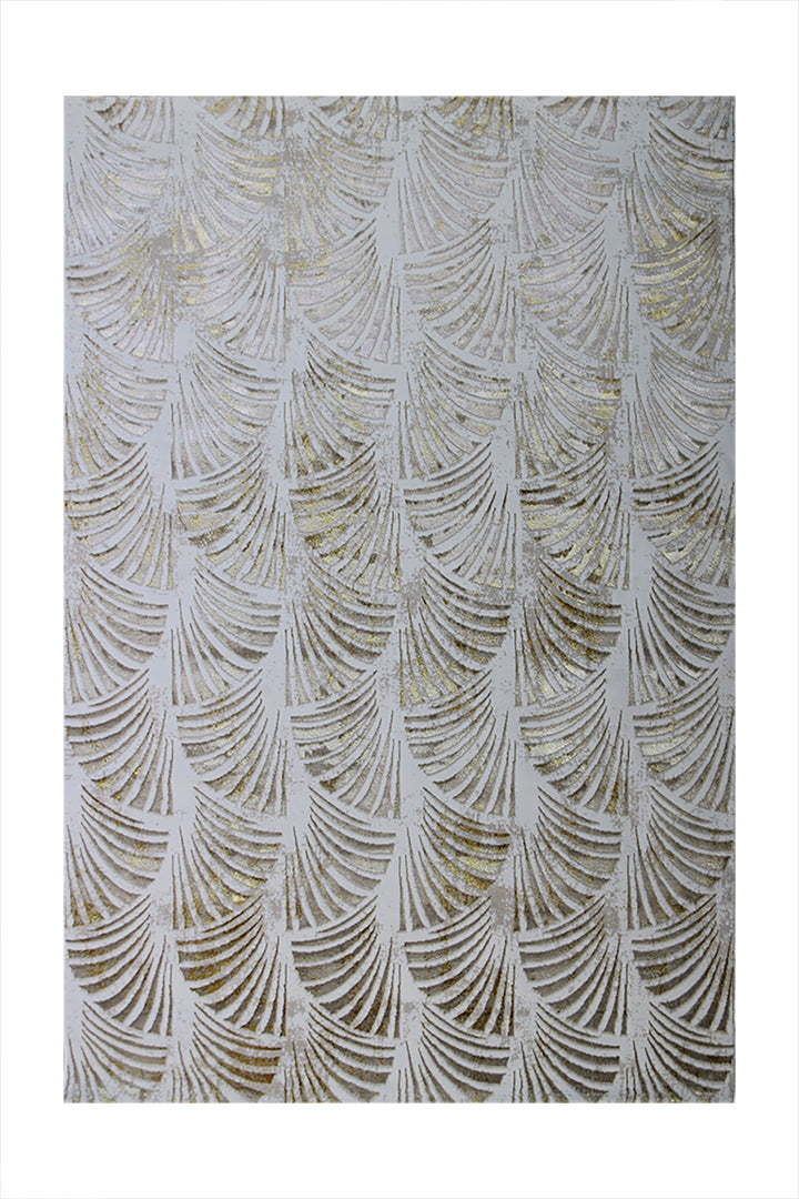 Turkish Modern Festival 1 Rug - 5.2 x 7.5 Ft - Cream - Superior Comfort, Modern Style Accent Rugs