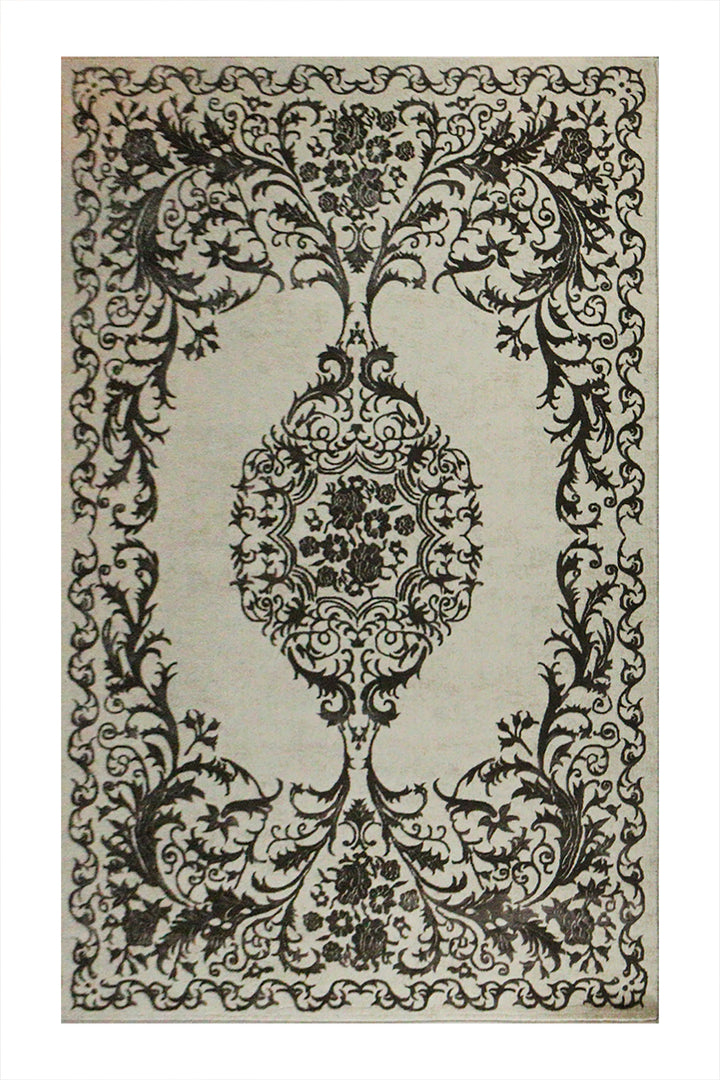 Turkish Modern  Festival WD Rug - Beige - 5.2 x 7.2 FT - Superior Comfort, Modern Style Accent Rug