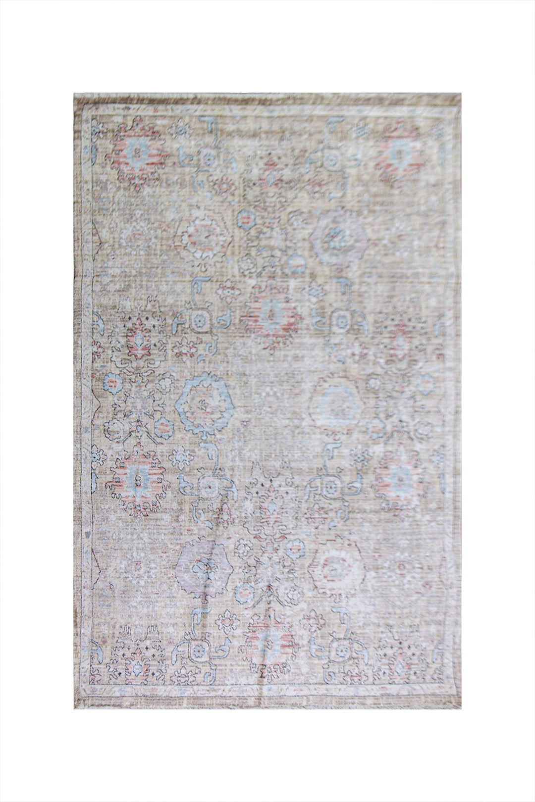 Premium Quality Turkish Antia Rug - 4.9 x 7.1 FT - Resilient Construction for Long-Lasting Use